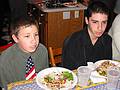 Jan 20, 2002 - At Paul and Norma's in Tewksbury, Massachusetts.<br />Marie's 80th birthday party.<br />Marie's grandsons Michael and TJ.