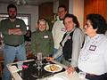 Jan 20, 2002 - At Paul and Norma's in Tewksbury, Massachusetts.<br />Marie's 80th birthday party.<br />Jay R. and Kim, John, Paul, and Laura (Paul's sister and the mother of Jay R. and John).