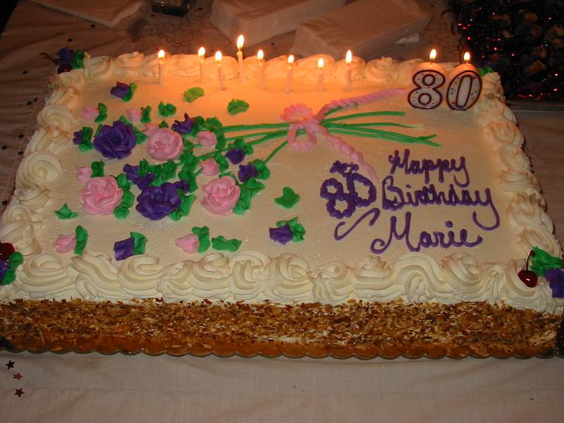 Jan 20, 2002 - At Paul and Norma's in Tewksbury, Massachusetts.<br />Marie's 80th birthday party.