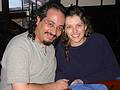 Jan 22, 2002 - Restaurant in Ringe, New Hampshire.<br />Carl and Holly.
