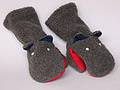 Jan 31, 2002 - Merrimac, Massachusetts.<br />Melmo mittens made by Melody.