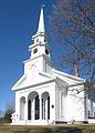 March 14, 2002 - Merrimac, Massachusetts.<br />Bottom, middle, and top put together to form all of Pilgrim Congregational Church on Church Street.