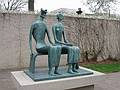 March 19, 2002 - Smithsonian's Hirshhorn Museum,  Washington, DC.<br />Henry Moore's 'King and Queen".