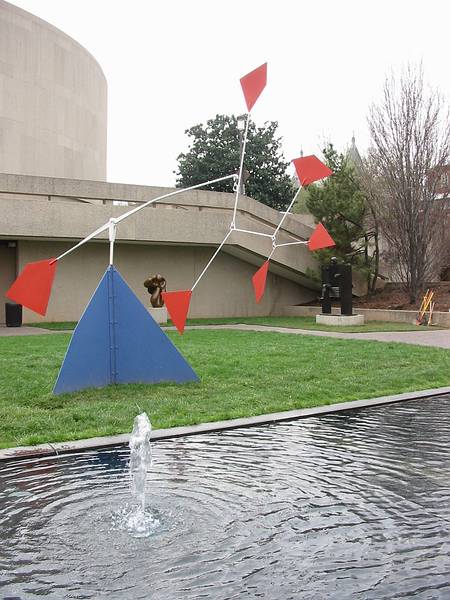 March 19, 2002 - Smithsonian's Hirshhorn Museum,  Washington, DC.<br />An Alexander Calder mobile.