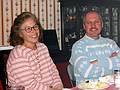 March 31, 2002 - Easter dinner at Paul and Norma's in Tewksbury, Massachusetts.<br />Kim and Tom.