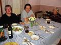 April 5, 2002 - At Marie's in Lawrence, Massachusetts.<br />Norma's birthday and Paul and Norma's 19 wedding anniversary.<br />Norma, Paul, and Marie.