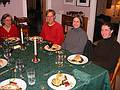 April 6, 2002 - Merrimac, Massachusetts.<br />Joyce, Rob and Diane, and Alys.