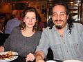 April 7, 2002 - Joseph's Restaurant in Bradford, Massachusetts.<br />Holly and Carl.
