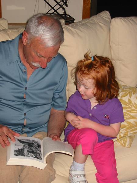 April 15, 2002 - At the Spellmans in West Newbury, Massachusetts.<br />Peter and friends' daughter Lydia.