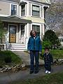 May 1, 2002 - Merrimac, MA.<br />Joyce and Gujon.