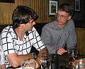 May 8, 2002 - The Peddler's Daughter Pub in Haverhill, MA.<br />Ex Micro BandWidth Manager (Bell Labs project) team member gathering.<br />Kurt and Tim.