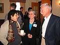 May 18, 2002 - Meddlesex Community College, Bedford, Massachusetts.<br />Claire Spellman's retirement reception.<br />Computer systems administrator, Joyce, and Peter Spellman.