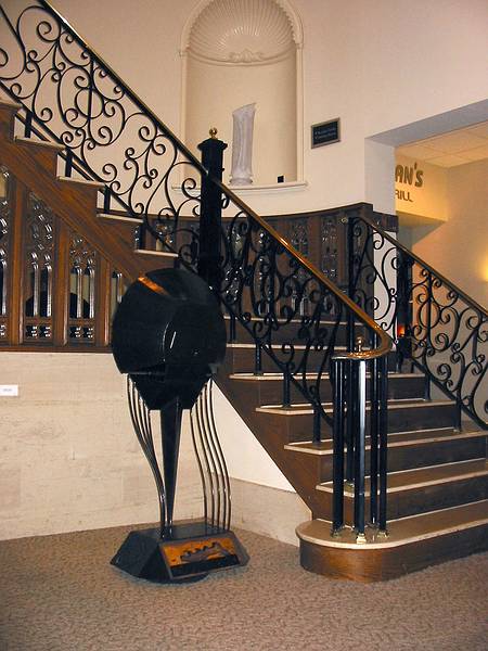 June 15, 2002 - The Sheraton Ferncroft Hotel/Resort in Danvers, Massachusetts.<br />Joyce's sculpture "Suspended Perception".