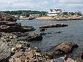 July 29, 2002 - Ogunqit American Art Museum, Ogunquit, Maine.<br />View from the back of the museum.