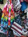 July 4, 2002 - New York, New York.<br />9/11 memorabilia in front of St. Paul's Chapel.
