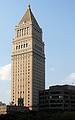 July 4, 2002 - New York, New York.<br />US Courthouse on Foley Square as seen from the Brooklyn Bridge.