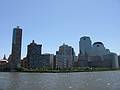 July 5, 2002 - New York, New York.<br />The World Financial Center Buildings on the left.