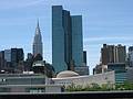July 5, 2002 - New York, New York.<br />Chrysler building above the United Nations buildings.