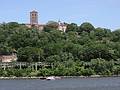 July 5, 2002 - New York, New York.<br />The Cloisters Museum above the Henry Hudson Parkway.