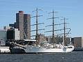 July 5, 2002 - New York, New York.<br />The Argentinian tall ship "Libertad".
