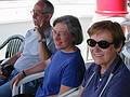 July 12, 2002 - Lake Goerge, New York.<br />Ronnie, Joyce, and Baiba on board the Minne-Ha-Ha steam boat.
