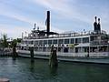 July 12, 2002 - Lake Goerge, New York.<br />The steam boat Minne-Ha-Ha.