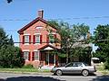 July 12, 2002 - Essex, New York.<br />On Main Street.