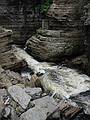 July 13, 2002 - AuSable, New York.<br />The AuSable Chasm.