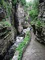 July 13, 2002 - AuSable, New York.<br />The AuSable Chasm.