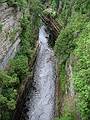 July 13, 2002 - AuSable, New York.<br />The AuSable Chasm.