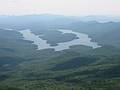 July 13, 2002 - Whiteface Mountain in the Adirondacks, New York.<br />Lake Placid.