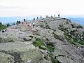 July 13, 2002 - Whiteface Mountain in the Adirondacks, New York.<br />1st of 6 shots panning from S to W to N from atop Whiteface.