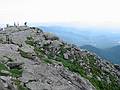 July 13, 2002 - Whiteface Mountain in the Adirondacks, New York.<br />2nd of 6 shots panning from S to W to N from atop Whiteface.