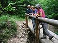 July 18, 2002 - Castle Rock Mountain, Blue Mountain Lake, New York.<br />Ronnie, Baiba, and Joyce.