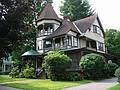 July 19, 2002 - Saratoga Springs, New York.<br />House on Union Avenue.