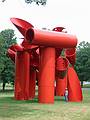 July 21, 2002 - Storm King Arts Center, New York.<br />Joyce and Alexander Liberman's "Iliad", 1974-76.