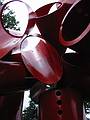 July 21, 2002 - Storm King Arts Center, New York.<br />Detail of  Alexander Liberman's "Iliad", 1974-76