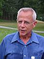 July 21, 2002 - Storm King Arts Center, Mountainville, New York.<br />Darrel Morrison, ecological landscape designer and consultant to Storm King on their "Tall Grass and Wildflower" project.