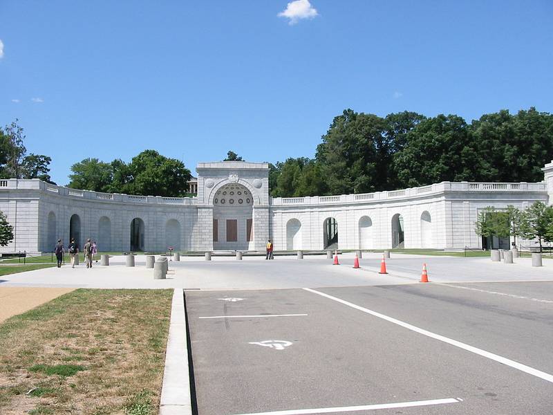 Aug 9, 2002 - Arlington National Cemetery, Arlington, Virginia.<br />Women in Military Service for America Memorial.