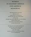 Aug 9, 2002 - Arlington National Cemetery, Arlington, Virginia.<br />Women in Military Service for America Memorial.