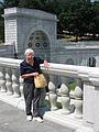 Aug 9, 2002 - Arlington National Cemetery, Arlington, Virginia.<br />Women in Military Service for America Memorial.<br />Marie, a WWII veteran.