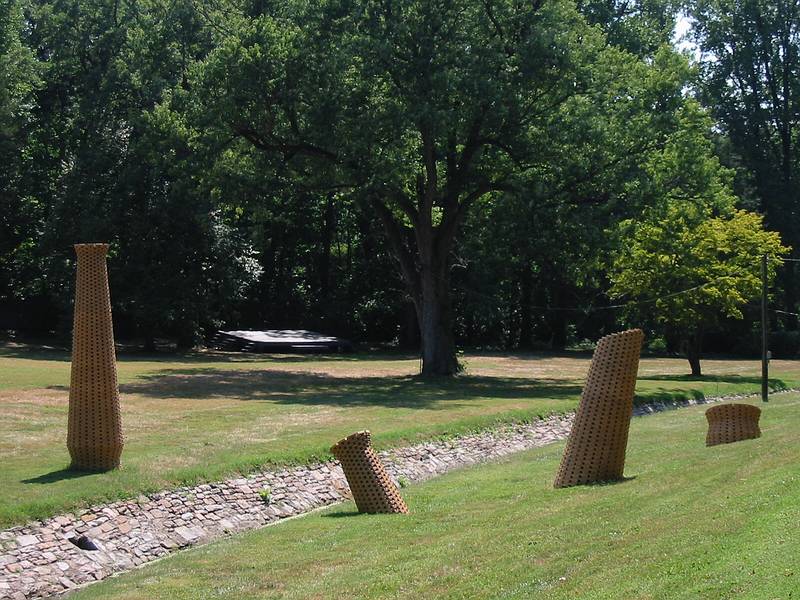Aug 10, 2002 - Evergreen House, Charles Street, Baltimore, Maryland.<br />Foon Sham, "Vascular Forms, Complete and Incomplete".