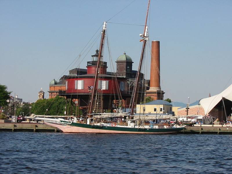 Aug 10, 2002 - Baltimore, Maryland.<br />The new "Pride of Baltimore II".