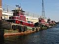 Aug 10, 2002 - Baltimore, Maryland.<br />Tug boats.