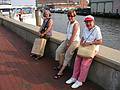 Aug 12, 2002 - Annapolis, Maryland.<br />Joyce, Baiba, and Marie.