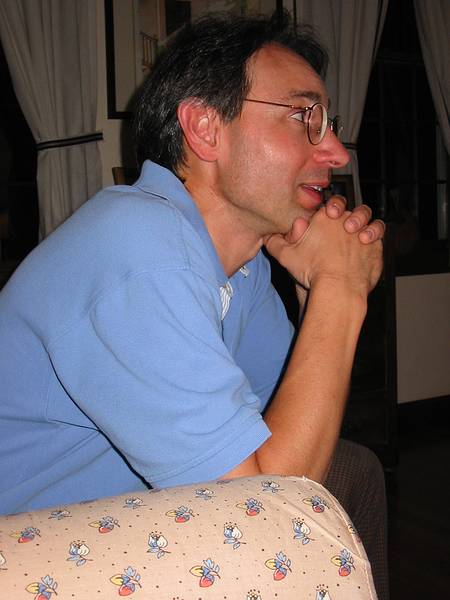 Sept 13, 2002 - At the Azarets in North Andover, Massachusetts.<br />Oscar's birthday celebration.<br />Oscar.