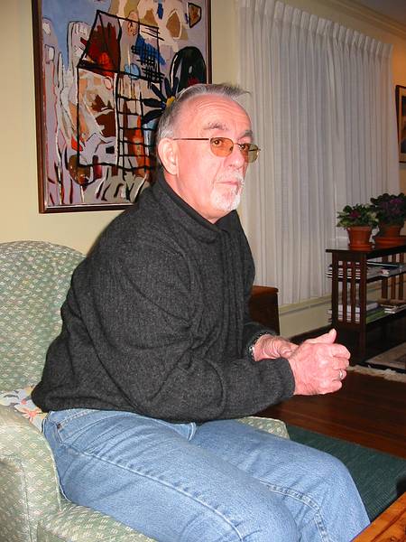 Oct 4, 2002 - At John and Bonnie's in Newburyport, Massachusetts.<br />Ray (Deb's husband).