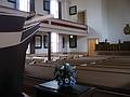October 12, 2002 - New Bedford, Massachusetts.<br />Interior of historic Seamen's Bethel chapel.