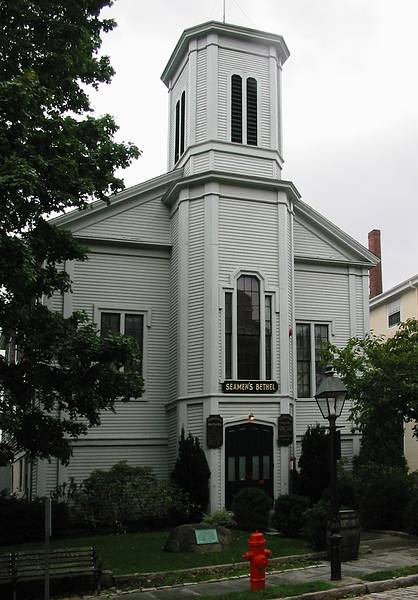 October 12, 2002 - New Bedford, Massachusetts.<br />Historic Seamen's Chapel immortalized in Herman Melville's Moby Dick.