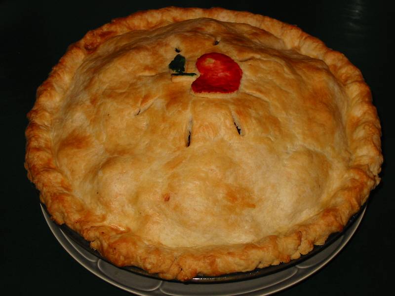 Oct 19, 2002 - Merrimac, Massachusetts.<br />Joyce's apple pie.